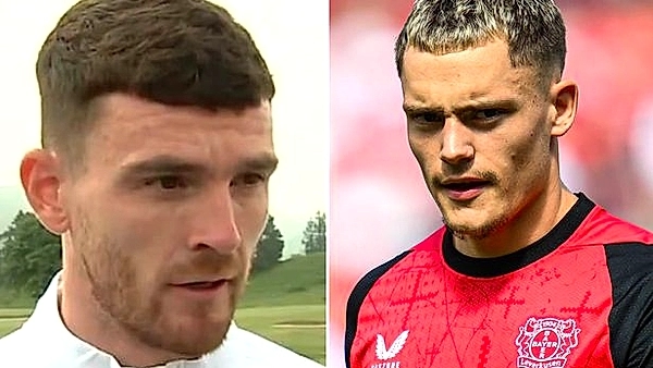 Andy Robertson quickly made his mind up on Florian Wirtz before Liverpool transfer