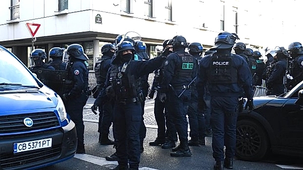Chaos before Champions League clash as 19 fans are arrested ahead of PSG’s fixture against Atalanta