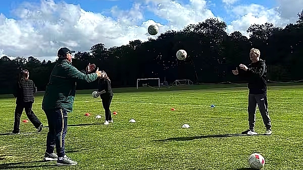 First ever walking Gaelic football sessions held in Britian